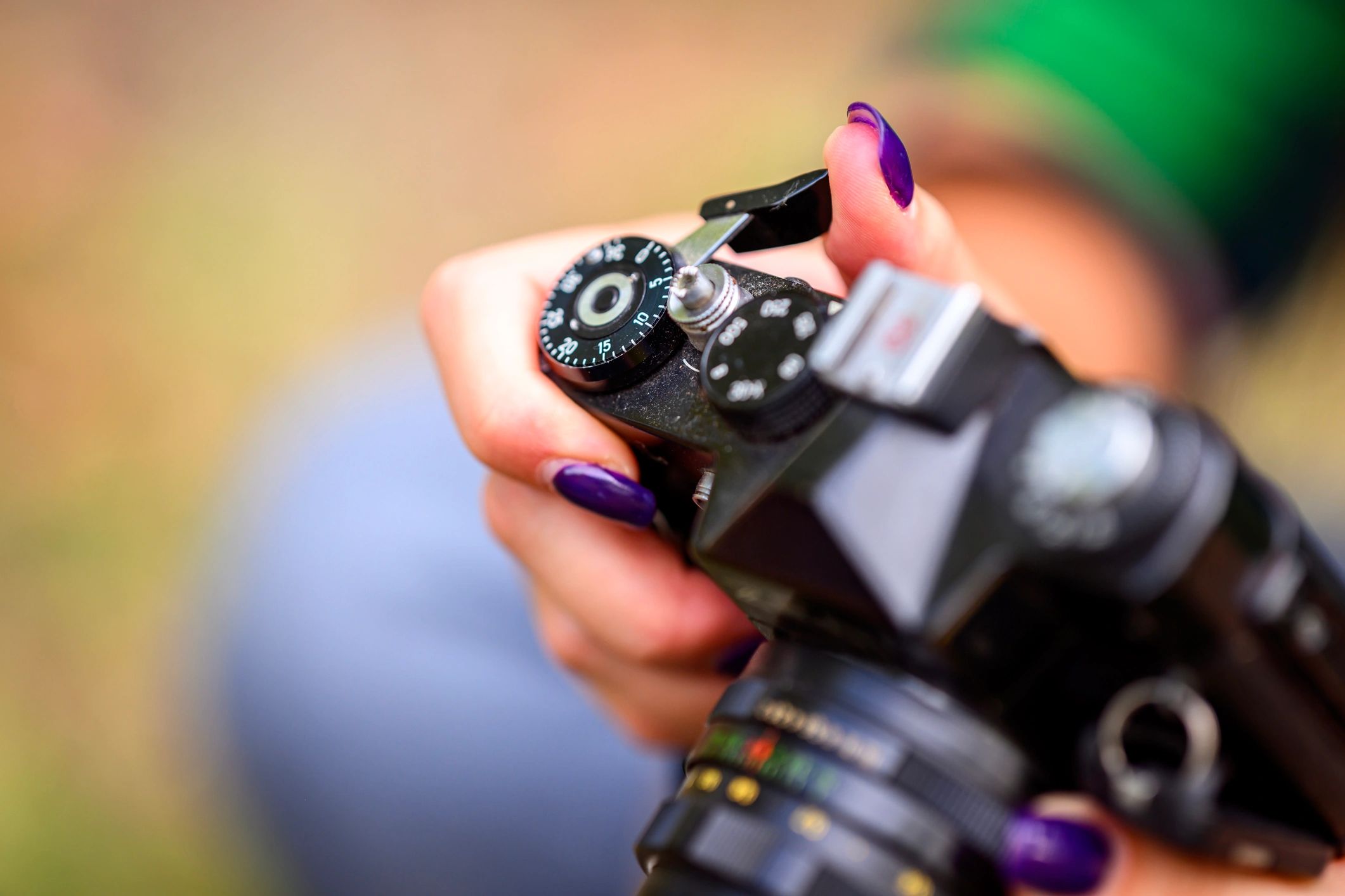 camera closeup artistic