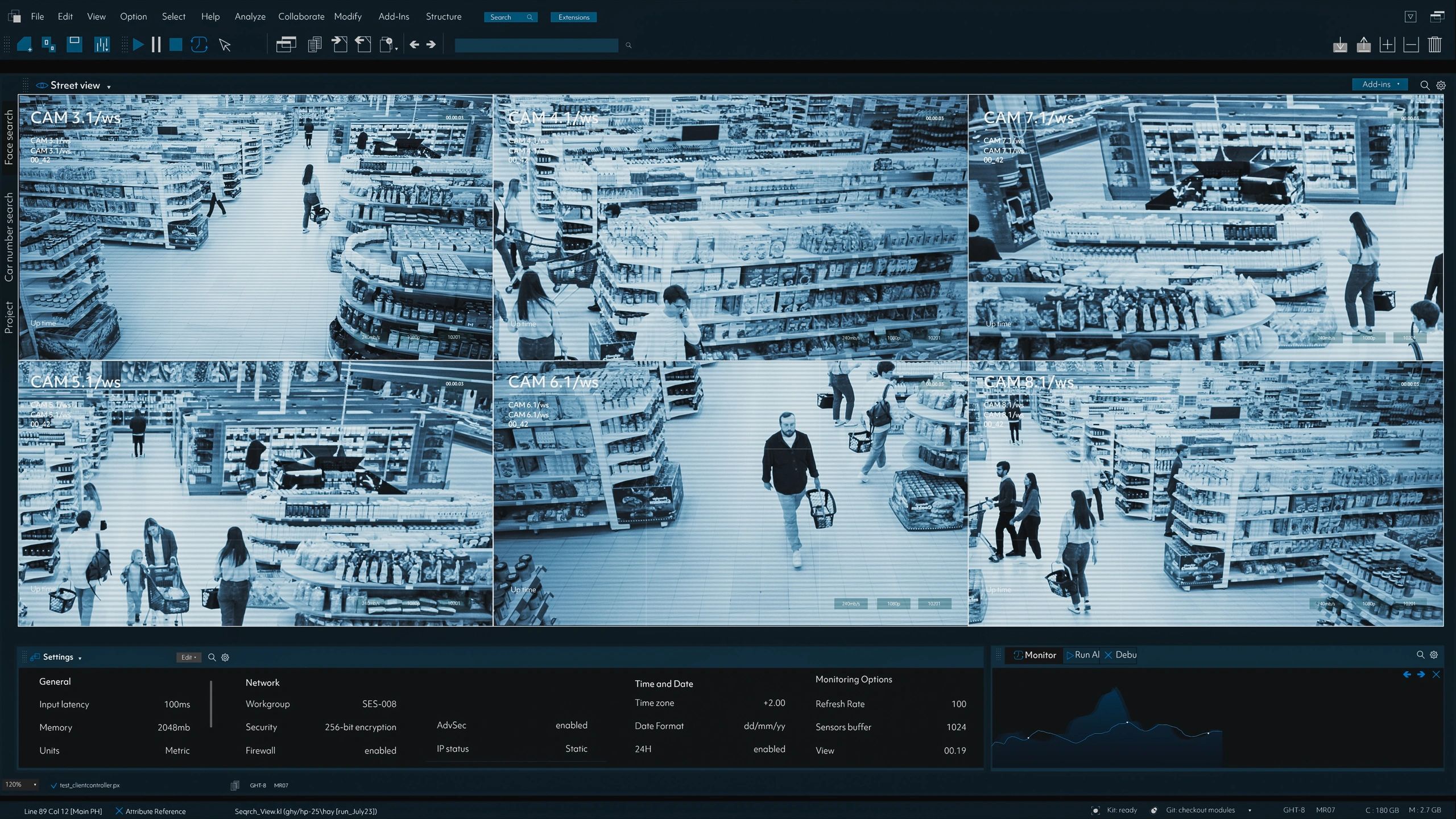client viewing photos online
